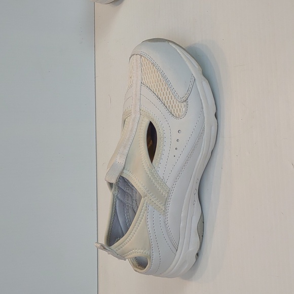 Easy Spirit Allintoits White Leather Slingback Athleisure Remove Insole Sneakers - Picture 2 of 13